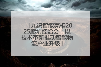 九识智能亮相2025廊坊经洽会：以技术革新推动智能物流产业升级