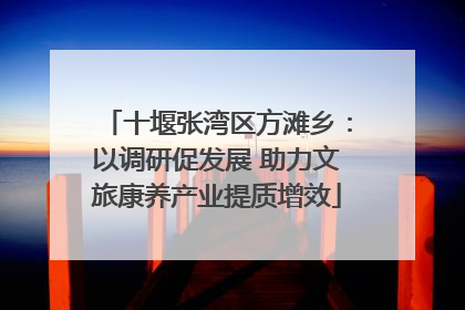 十堰张湾区方滩乡：以调研促发展 助力文旅康养产业提质增效