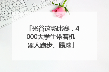光谷这场比赛，4000大学生带着机器人跑步、踢球