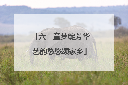 六一童梦绽芳华 艺韵悠悠颂家乡