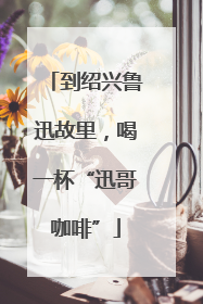 到绍兴鲁迅故里，喝一杯“迅哥咖啡”