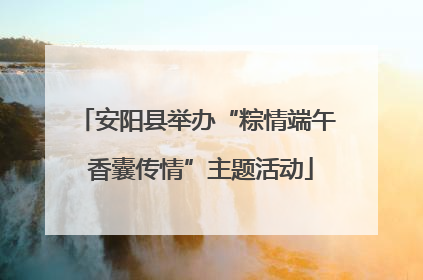 安阳县举办“粽情端午 香囊传情”主题活动