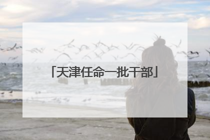 天津任命一批干部