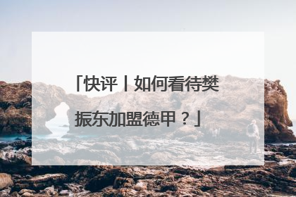 快评丨如何看待樊振东加盟德甲？