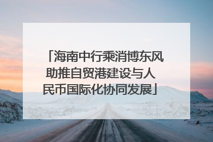 海南中行乘消博东风 助推自贸港建设与人民币国际化协同发展