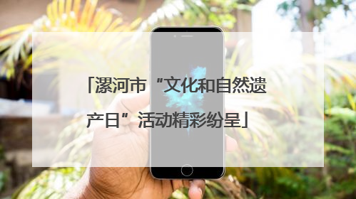 漯河市“文化和自然遗产日”活动精彩纷呈