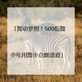 舞动梦想！500街舞少年用舞步点燃盛夏