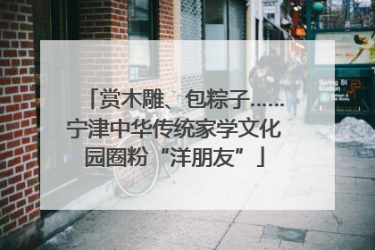 赏木雕、包粽子……宁津中华传统家学文化园圈粉“洋朋友”