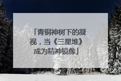 青铜神树下的凝视，当《三星堆》成为精神镜像