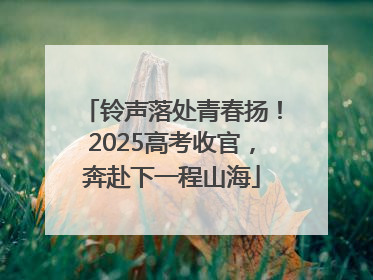 铃声落处青春扬！2025高考收官，奔赴下一程山海