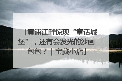 黄浦江畔惊现“童话城堡”，还有会发光的沙画包包？｜宝藏小店